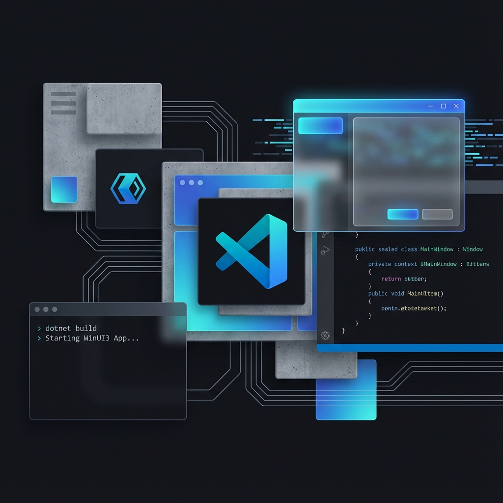 WinUI3 Development with VS Code and C#